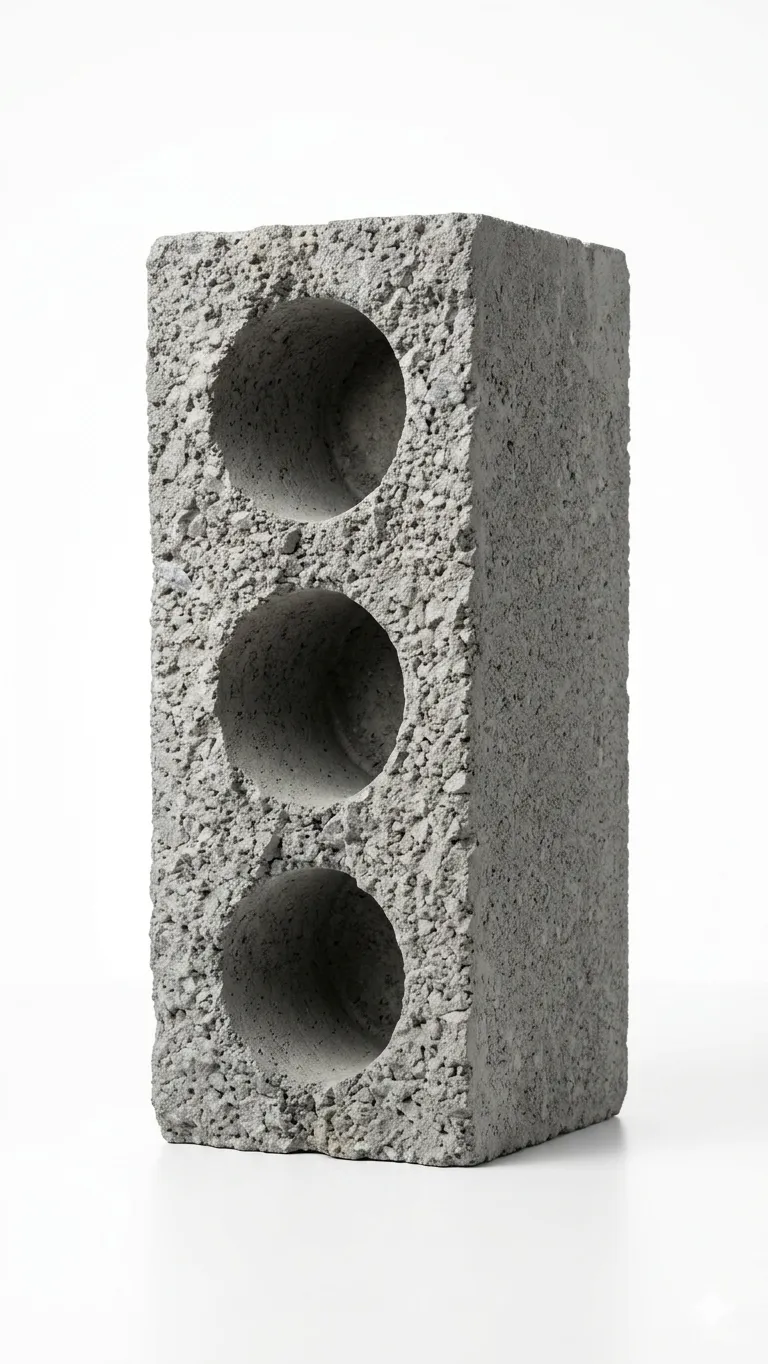 6inch Hollow Block Grey